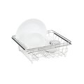 Polder 11.5 in. W Silver Stainless Steel Sink Dish Rack 6216-75